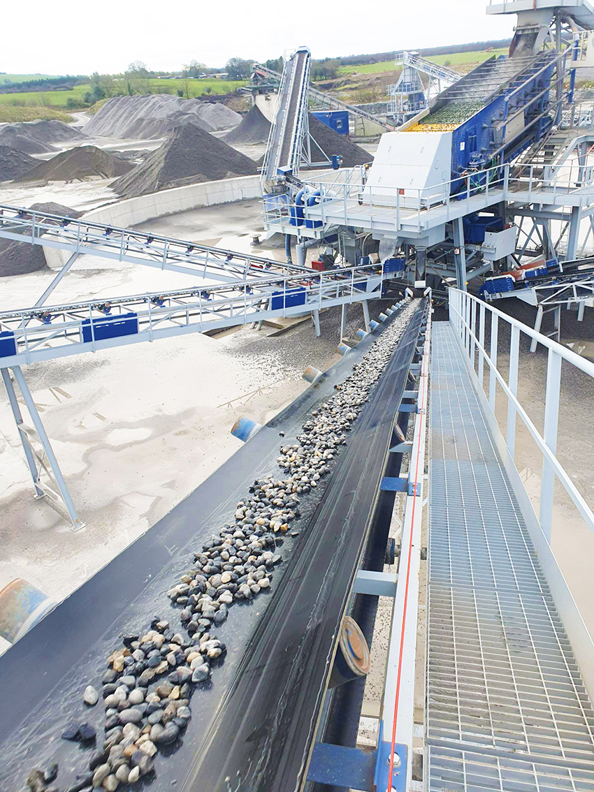 Sand and Gravel Washing Quarry in Mullingar, Ireland Sand and Gravel Washing Quarry in Mullingar, Ireland