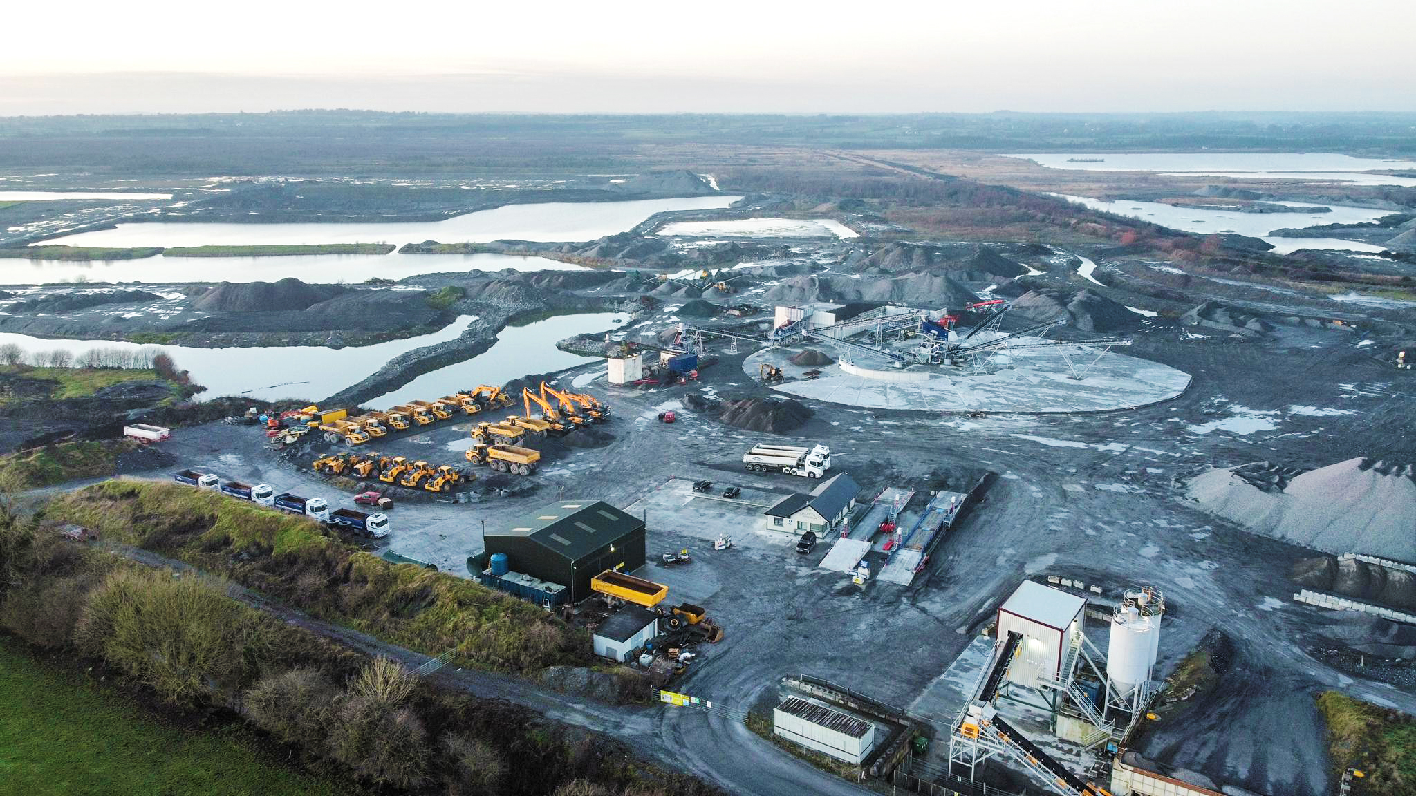Sand and Gravel Washing Quarry in Mullingar, Ireland Sand and Gravel Washing Quarry in Mullingar, Ireland