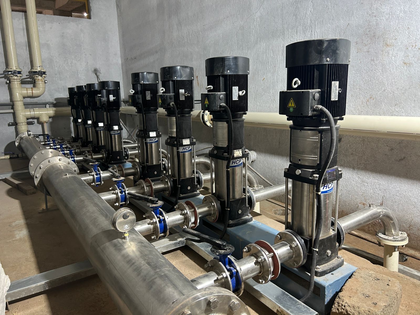 Variable Frequency Constant Pressure Water Supply Pumping System for Apartments in Bengaluru, India Variable Frequency Constant Pressure Water Supply Pumping System for Apartments in Bengaluru, India