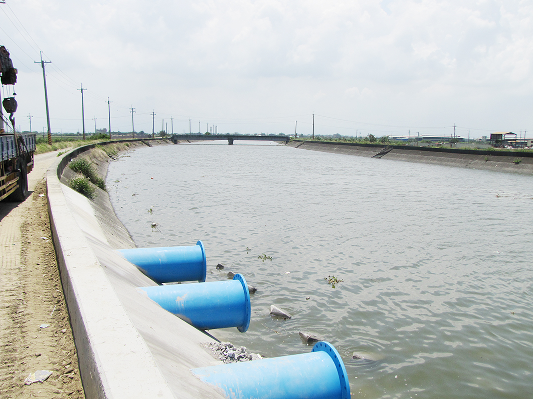 Improvement project for emergency purpose of Gangqian pump station at Dongshi Township, Chiayi County. Improvement project for emergency purpose of Gangqian pump station at Dongshi Township, Chiayi County.