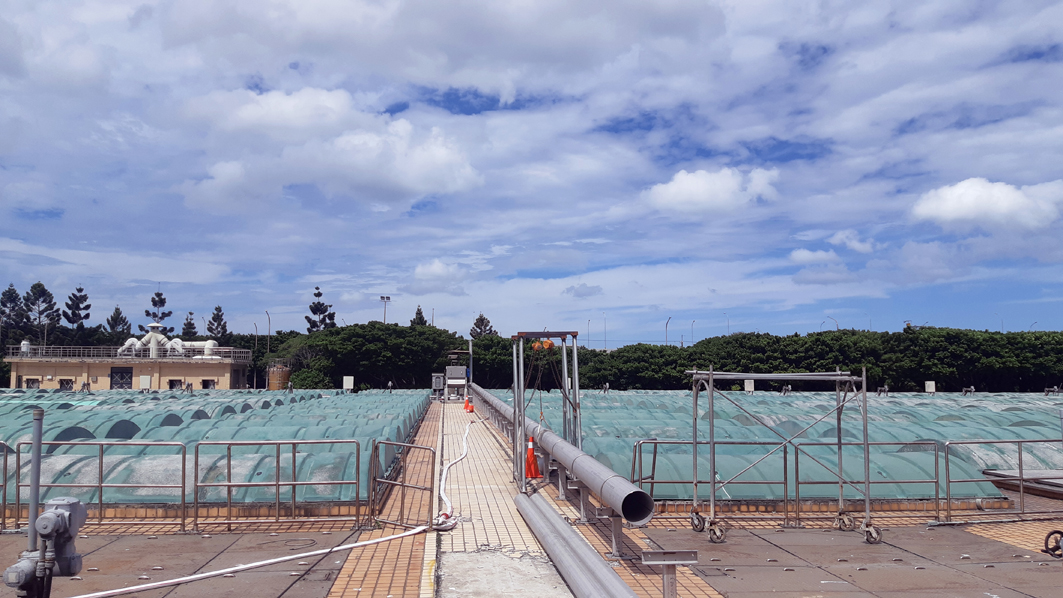 Sedimentation Tank Cleanup for Bali Wastewater Treatment Plant in New Taipei City, Taiwan Sedimentation Tank Cleanup for Bali Wastewater Treatment Plant in New Taipei City, Taiwan