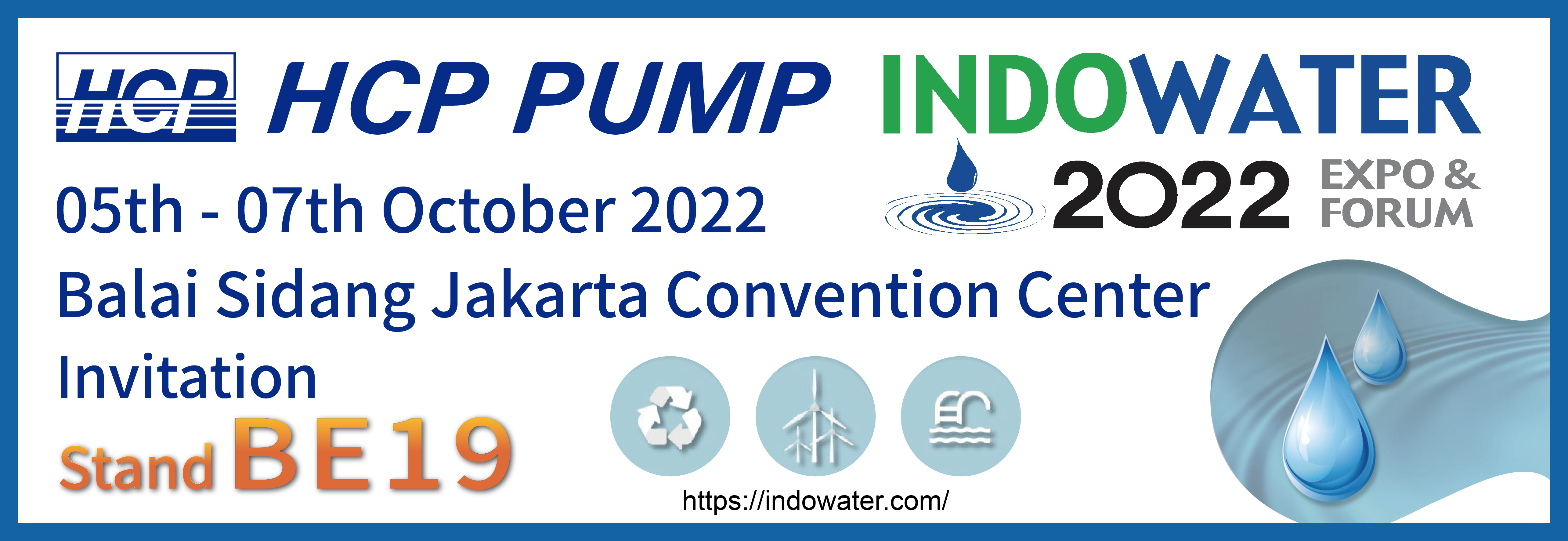 [Future Exhibition] 2022 10/5-10/7 INDOWATER(INDOWATER 2022 EXPO & FORUM)